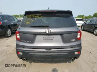 2020 Honda Passport Sport with VIN 5FNYF8H29LB014989, listed as a Copart auction lot 58709715 with 55,230 mi miles and Salvage title. Bid and sale history available at DreamBid. Image 6.