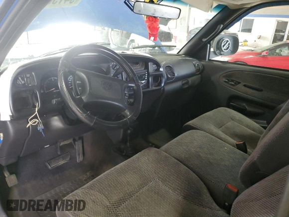 1999 Dodge 1500 with VIN 3B7HF13Z1XM598804, listed as a Copart auction lot 54130045 with 191,166 mi miles and Salvage Title. Bid and sale history available at DreamBid. Image 8.