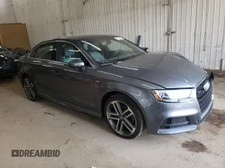 2017 Audi A3 Sedan Premium Plus with VIN WAUJ8GFF7H1060118, listed as a Copart auction lot 60925654 with 58,913 mi miles and Salvage Title. Bid and sale history available at carsss.com. Image 4.