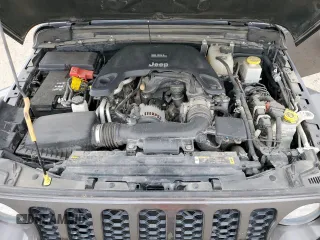2021 Jeep Gladiator Willys с VIN 1C6HJTAG9ML606731, выставлен на аукционе Copart как лот 59873205 с пробегом 84 811 миль миль и Списание • Salvage title. История ставок и продаж доступна на DreamBid. Изображение 11.