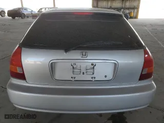 1996 Honda Civic DX with VIN 2HGEJ634XTH105568, listed as a Copart auction lot 69697714 with 130,880 mi miles and Salvage Title. Bid and sale history available at carsss.com. Image 6.