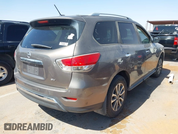 2013 Nissan Pathfinder SL with VIN 5N1AR2MN0DC677545, listed as a IAAI auction lot 42139761 with 198,464 mi miles and . Bid and sale history available at DreamBid. Image 4.
