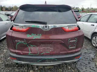 2017 Honda CR-V Touring with VIN 2HKRW2H95HH612018, listed as a Copart auction lot 50395575 with 90,163 mi miles and Salvage Title. Bid and sale history available at carsss.com. Image 6.