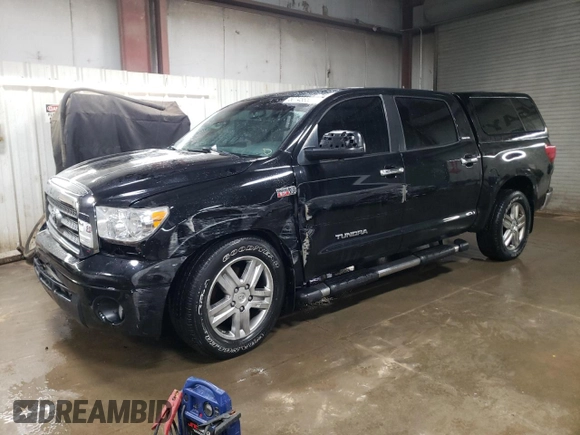 2008 Toyota Tundra 4WD Truck LTD with VIN 5TFDV581X8X047262, listed as a Copart auction lot 50745855 with 113,760 mi miles and Salvage Title. Bid and sale history available at carsss.com. Image 1.