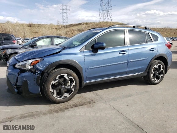 2021 Subaru Crosstrek Limited with VIN JF2GTHMC7MH347584, listed as a Copart auction lot 52512095 with 24,866 mi miles and Salvage Title. Bid and sale history available at carsss.com. Image 1.