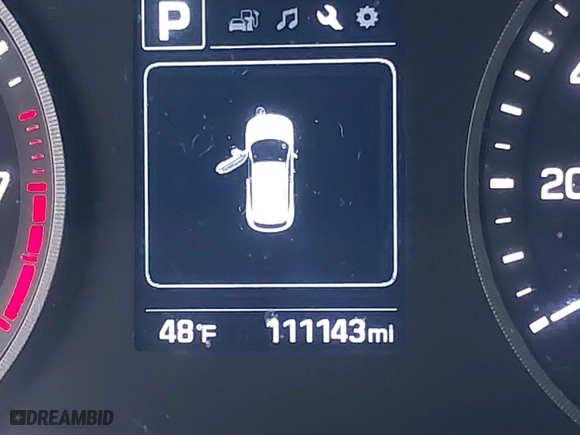 2017 Hyundai Tucson Value with VIN KM8J33A28HU301869, listed as a IAAI auction lot 41288511 with 111,143 mi miles. Bid and sale history available at carsss.com. Image 15.