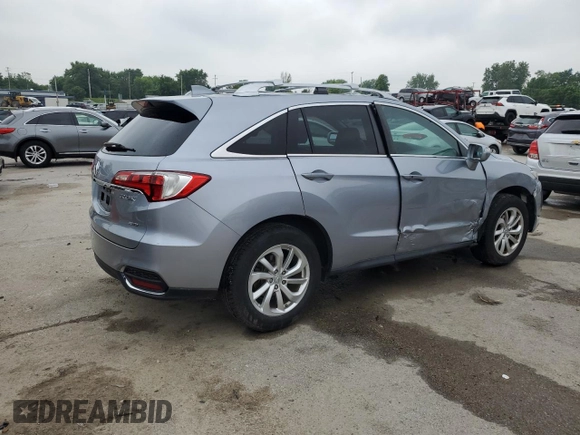 2016 Acura RDX Technology with VIN 5J8TB4H51GL010917, listed as a Copart auction lot 59498185 with 158,843 mi miles and Salvage title. Bid and sale history available at DreamBid. Image 3.