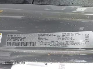 2021 Jeep Wrangler Unlimited Willys с VIN 1C4HJXDN4MW832099, выставлен на аукционе IAAI как лот 41994483 с пробегом 63 172 миль миль и . История ставок и продаж доступна на DreamBid. Изображение 9.