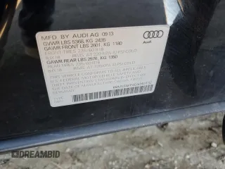 2014 Audi Q5 Premium Plus with VIN WA1LFAFP4EA040132, listed as a Copart auction lot 42814895 with 87,185 mi miles and Salvage Title. Bid and sale history available at carsss.com. Image 13.