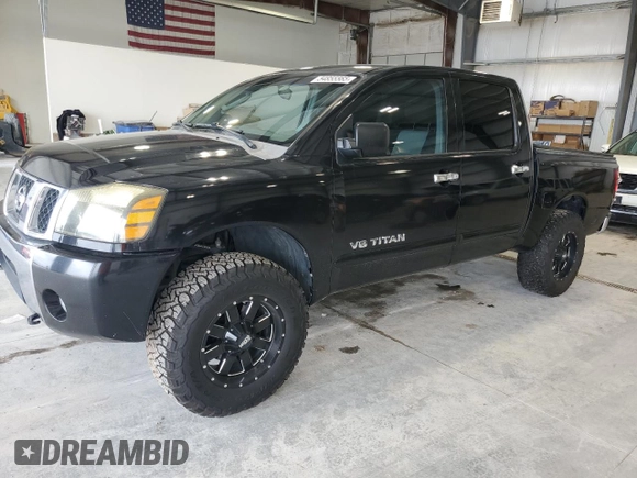 2006 Nissan Titan SE с VIN 1N6AA07B46N566356, выставлен на аукционе Copart как лот 54855565 с пробегом 221 595 миль миль и Списание • Salvage title. История ставок и продаж доступна на DreamBid. Изображение 1.
