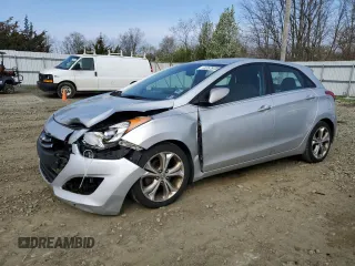 2013 Hyundai Elantra GT with VIN KMHD35LE8DU081952, listed as a Copart auction lot 52579755 with 188,129 mi miles and Salvage Title. Bid and sale history available at carsss.com. Image 1.