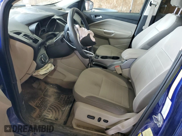 2014 Ford Escape SE with VIN 1FMCU9G90EUD21655, listed as a Copart auction lot 55458095 with 167,900 mi miles and Salvage Title. Bid and sale history available at DreamBid. Image 7.