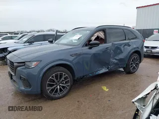 2025 Mazda CX-70 S Premium with VIN JM3KJDHC9S1113770, listed as a IAAI auction lot 41891512 with 7,313 mi miles and . Bid and sale history available at DreamBid. Image 2.