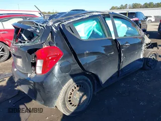 2017 Chevrolet Spark LS with VIN KL8CA6SA5HC822489, listed as a IAAI auction lot 41305705 with 101,315 mi miles. Bid and sale history available at carsss.com. Image 4.