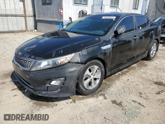 2015 Kia Optima with VIN KNAGM4AD3F5079555, listed as a Copart auction lot 59609645 with 180,534 mi miles and Clean title. Bid and sale history available at DreamBid. Image 1.
