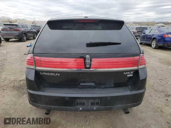 2009 Lincoln MKX with VIN 2LMDU88C39BJ01399, listed as a Copart auction lot 43327795 with 156,425 mi miles and Clean Title. Bid and sale history available at carsss.com. Image 6.