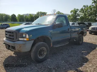 2002 Ford F-250 XL z VIN 1FTNF21L22ED66380, wystawiony jako Copart lot #61866605 z przebiegiem 101 152 mil mil oraz Czysty tytuł • Clean title. Historia ofert i sprzedaży dostępna na DreamBid. Obrazek 1.