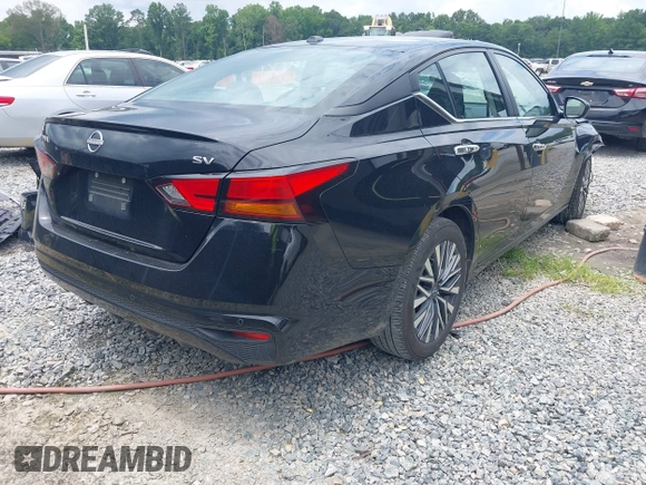 2024 Nissan Altima SV with VIN 1N4BL4DV5RN337279, listed as a IAAI auction lot 42642782 with 46,554 mi miles and . Bid and sale history available at DreamBid. Image 4.