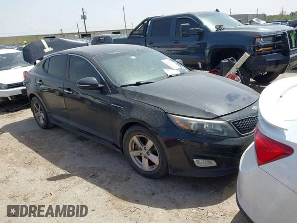 2015 Kia Optima LX z VIN 5XXGM4A75FG450983, wystawiony jako IAAI lot #41837815 z przebiegiem 95 187 mil mil oraz . Historia ofert i sprzedaży dostępna na DreamBid. Obrazek 1.