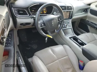 2018 Lincoln Continental Select with VIN 1LN6L9SK9J5610435, listed as a Copart auction lot 41444485 with 43,833 mi miles and Salvage Title. Bid and sale history available at carsss.com. Image 8.