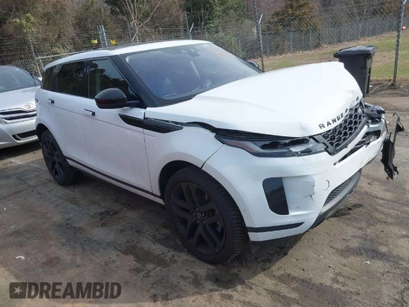 2020 Land Rover Range Rover Evoque SE with VIN SALZP2FX5LH020407, listed as a IAAI auction lot 41786111 with 105,893 mi miles. Bid and sale history available at carsss.com. Image 1.
