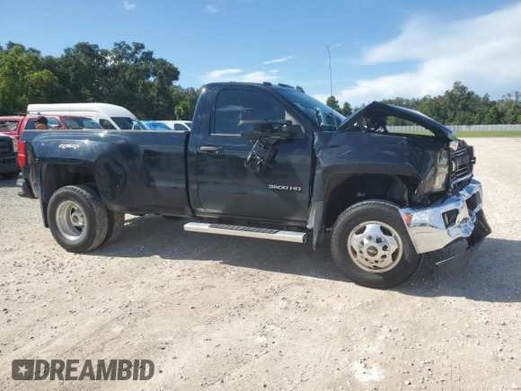 2017 Chevrolet Silverado 3500HD Work Truck with VIN 1GC3KYCG2HZ339400, listed as a Copart auction lot 67824424 with 48,926 mi miles and Salvage Title. Bid and sale history available at carsss.com. Image 4.