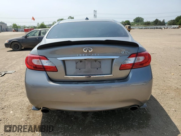 2012 Infiniti M with VIN JN1BY1AR3CM392914, listed as a Copart auction lot 60997925 with 154,801 mi miles and Salvage title. Bid and sale history available at DreamBid. Image 6.
