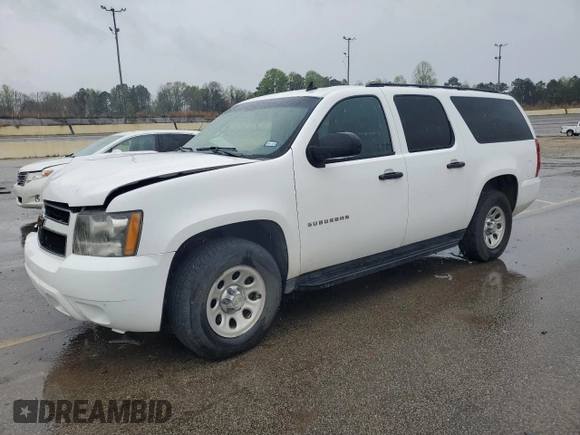 2010 Chevrolet Suburban LS with VIN 1GNUCHE08AR222189, listed as a Copart auction lot 48081244 with 201,258 mi miles and Salvage Title. Bid and sale history available at carsss.com. Image 1.