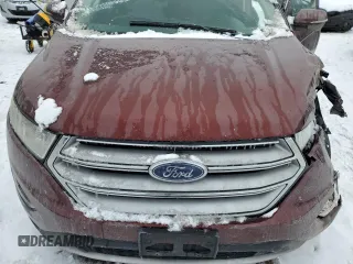 2016 Ford Edge SEL with VIN 2FMPK3J98GBB63118, listed as a Copart auction lot 85703334 with 0 mi miles and Salvage Title. Bid and sale history available at carsss.com. Image 12.