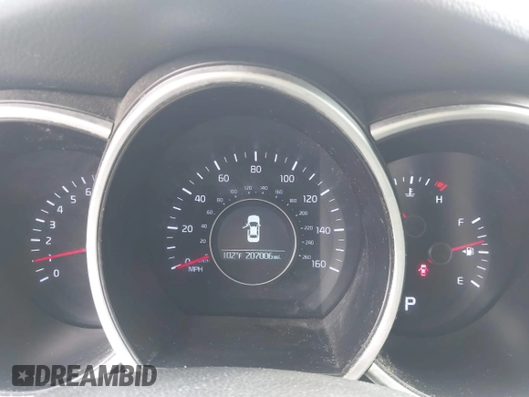 2015 Kia Optima LX with VIN KNAGM4A76F5639319, listed as a IAAI auction lot 42552130 with 207,006 mi miles and . Bid and sale history available at DreamBid. Image 7.