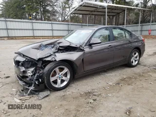 2014 BMW 3 Series 320i xDrive with VIN WBA3C3G54ENS71383, listed as a Copart auction lot 41831595 with 118,847 mi miles and Salvage Title. Bid and sale history available at carsss.com. Image 1.