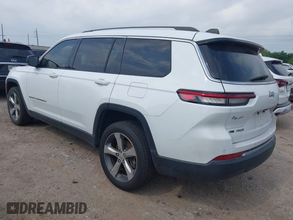 2021 Jeep Grand Cherokee Limited z VIN 1C4RJKBG7M8101781, wystawiony jako IAAI lot #42254809 z przebiegiem 58 753 mil mil oraz . Historia ofert i sprzedaży dostępna na DreamBid. Obrazek 3.