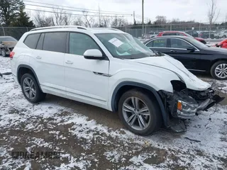 2019 Volkswagen Atlas SEL R-Line z VIN 1V2RR2CA4KC612697, wystawiony jako IAAI lot #41618930 z przebiegiem 25 476 mil mil oraz . Historia ofert i sprzedaży dostępna na DreamBid. Obrazek 1.