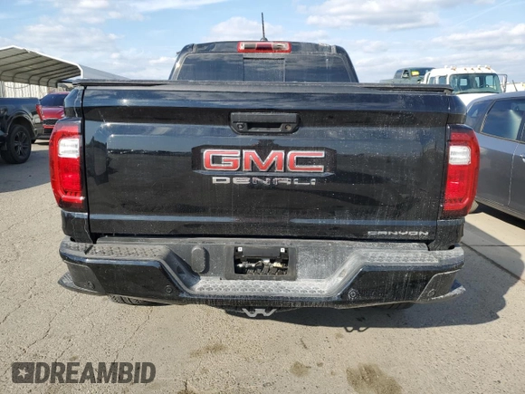 2023 GMC Canyon 4WD Denali with VIN 1GTP6FEK8P1124788, listed as a Copart auction lot 89362105 with 0 mi miles and Salvage Title. Bid and sale history available at carsss.com. Image 6.