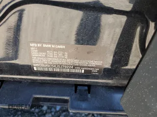 2018 BMW M3 with VIN WBS8M9C54J5J79224, listed as a Copart auction lot 49957215 with 73,015 mi miles and Salvage Title. Bid and sale history available at carsss.com. Image 14.