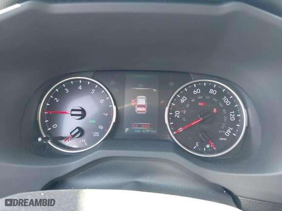 2019 Toyota RAV4 LE with VIN JTMG1RFV9KJ011935, listed as a IAAI auction lot 41904474 with 47,911 mi miles. Bid and sale history available at carsss.com. Image 7.