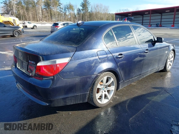 2005 BMW 5 Series 545i with VIN WBANB33565CN65705, listed as a IAAI auction lot 41681847 with 112,159 mi miles and . Bid and sale history available at carsss.com. Image 4.