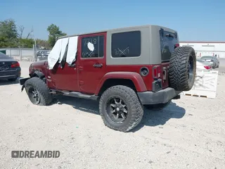 2008 Jeep Wrangler Unlimited Sahara with VIN 1J4GA591X8L537550, listed as a IAAI auction lot 40281739 with 145,388 mi miles and . Bid and sale history available at DreamBid. Image 3.