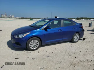 2021 Hyundai Accent SEL z VIN 3KPC24A66ME149088, wystawiony jako Copart lot #49408185 z przebiegiem 67 690 mil mil oraz Szkoda całkowita • Salvage title. Historia ofert i sprzedaży dostępna na DreamBid. Obrazek 1.