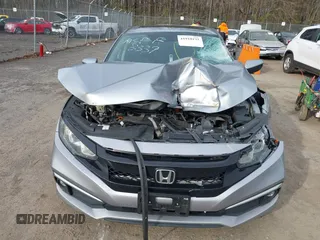 2020 Honda Civic Sedan EX with VIN 19XFC1F30LE213339, listed as a IAAI auction lot 41918192 with 89,363 mi miles. Bid and sale history available at carsss.com. Image 11.