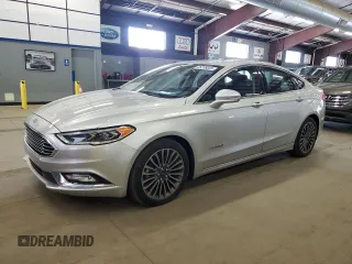2017 Ford Fusion Hybrid Titanium with VIN 3FA6P0RU1HR300370, listed as a Copart auction lot 65206605 with 150,424 mi miles and Clean title. Bid and sale history available at DreamBid. Image 1.