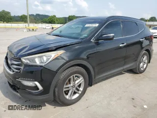 2018 Hyundai Santa Fe 2.4L with VIN 5NMZU3LB7JH060997, listed as a Copart auction lot 61026875 with 168,098 mi miles and Clean title. Bid and sale history available at DreamBid. Image 1.