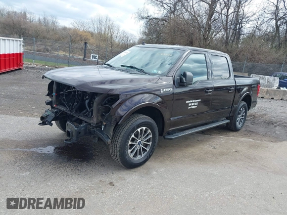 2018 Ford F-150 XL with VIN 1FTEW1EP8JFC97470, listed as a IAAI auction lot 41883205 with 73,888 mi miles. Bid and sale history available at carsss.com. Image 19.