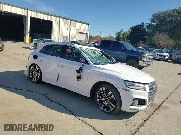 2018 Audi SQ5 Prestige with VIN WA1C4AFY9J2115345, listed as a Copart auction lot 79950304 with 107,514 mi miles and Salvage Title. Bid and sale history available at DreamBid. Image 10.