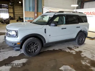 2021 Ford Bronco Sport Big Bend z VIN 3FMCR9B68MRB03127, wystawiony jako Copart lot #56882625 z przebiegiem 28 097 mil mil oraz Szkoda całkowita • Salvage title. Historia ofert i sprzedaży dostępna na DreamBid. Obrazek 1.