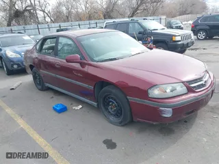 2002 Chevrolet Impala with VIN 2G1WF52E229210146, listed as a IAAI auction lot 41616290 with 1 mi miles. Bid and sale history available at carsss.com. Image 1.