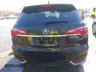 2016 Acura RDX Tech Pkg with VIN 5J8TB4H58GL010770, listed as a IAAI auction lot 41389335 with 107,619 mi miles. Bid and sale history available at carsss.com. Image 16.