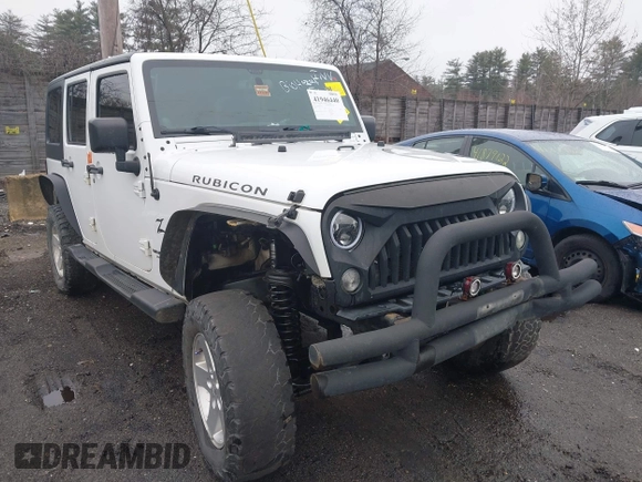 2014 Jeep Wrangler Unlimited Rubicon with VIN 1C4BJWFG9EL274851, listed as a IAAI auction lot 41946440 with 1 mi miles. Bid and sale history available at carsss.com. Image 6.