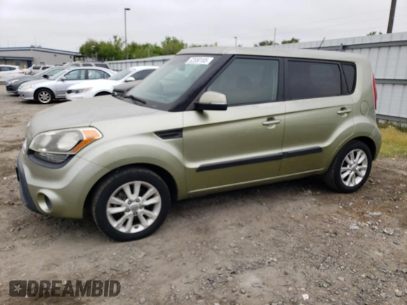 2012 Kia Soul + with VIN KNDJT2A63C7454331, listed as a Copart auction lot 52550185 with 230,694 mi miles and Clean Title. Bid and sale history available at carsss.com. Image 1.
