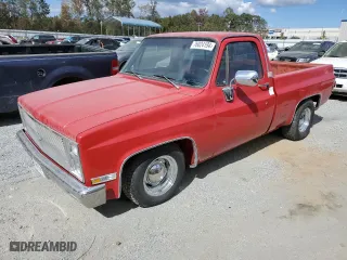 1981 Chevrolet Pickup with VIN 1GCCC14G8BS112568, listed as a Copart auction lot 76024194 with 143,695 mi miles and Salvage Title. Bid and sale history available at carsss.com. Image 1.